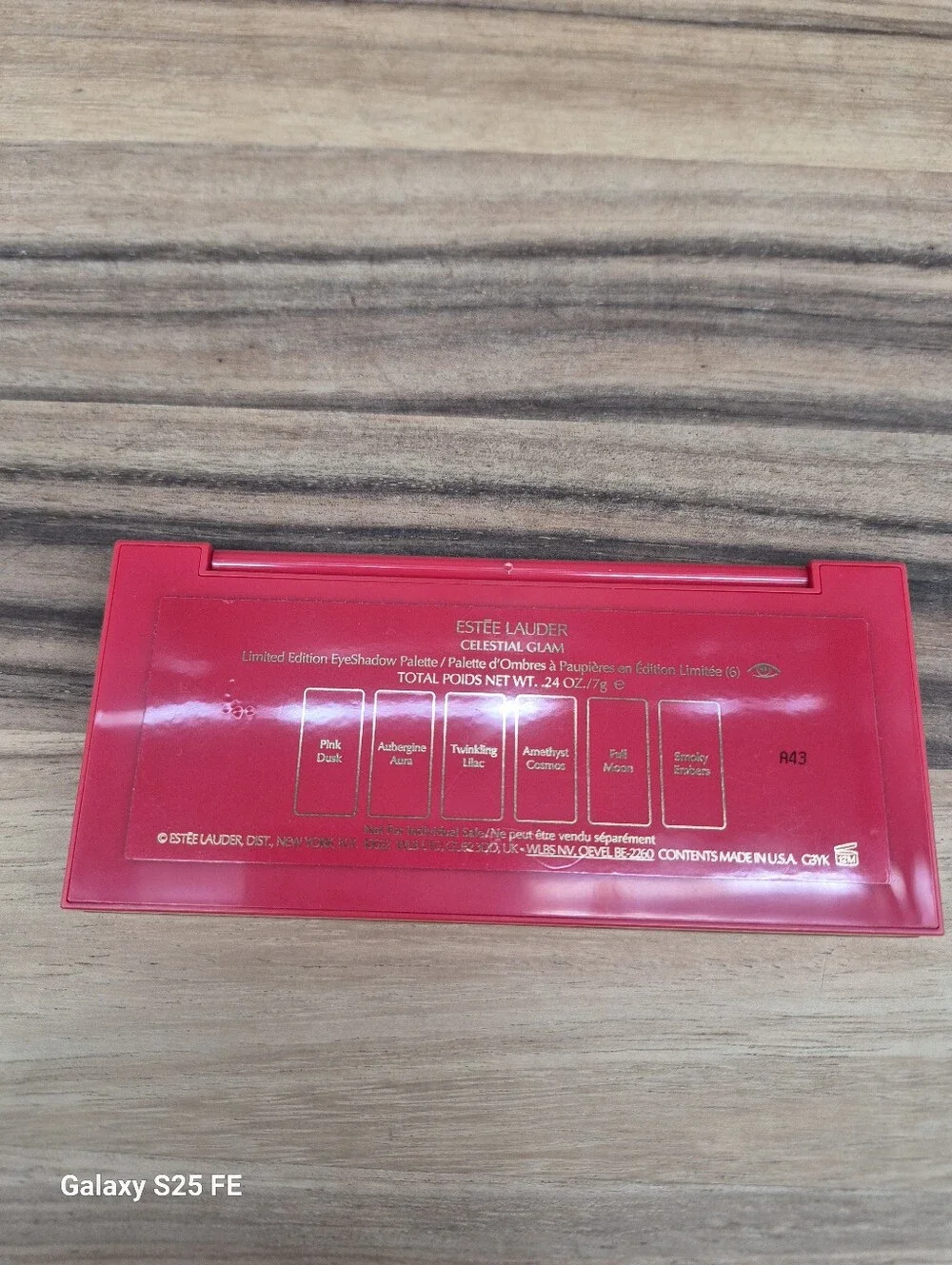 Estee Lauder Limited Edition 6-Pan Eyeshadow Palette: Celestial Glam, NWOB